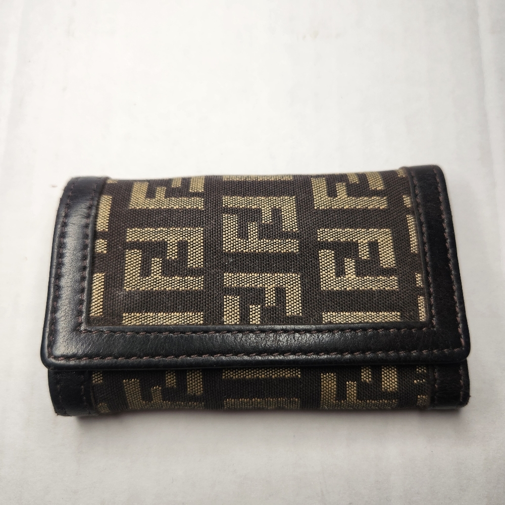 Fendi Zucca 6 Key‎ Ring Holder Case